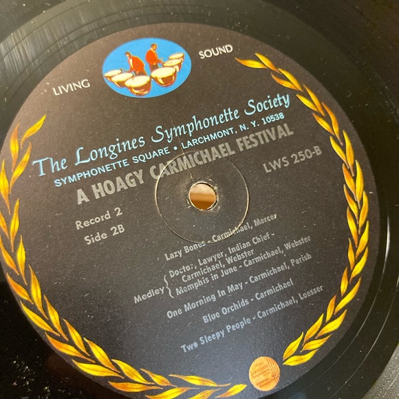 Hoagy Carmichael - Vintage Composer Festival Record, Longines - Picture 12 of 16